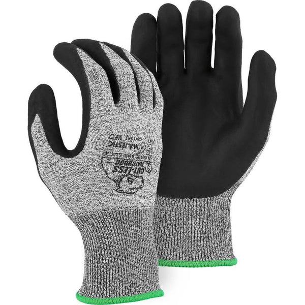 Cut Resistant Glove - KorPlex Blend, Foam Nitrile Palm Dip, Moderate Cut  Resistance (PK 12 Pairs) - Majestic
