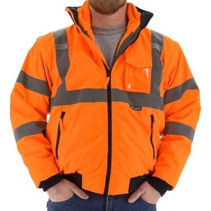 HiVis Waterproof All-Season Bomber Jacket and Liner System – X1 Safety