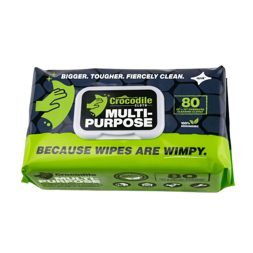 Crocodile Cloth Outdoor Wipes 80-Pack