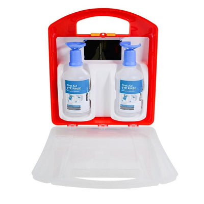Eyewash and First Aid Kits Containing Eye Rinses
