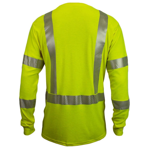 Hi Vis FR Pocket T-Shirt - CAT 2 Arc, Type R, Class 3 – X1 Safety