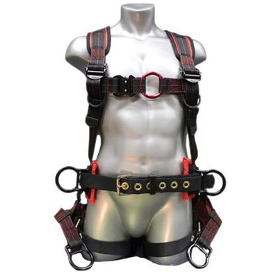Fall Protection Harnesses with 5 or 6 Connection Points from X1 Safety